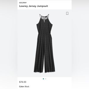 Black And White Jumpsuit